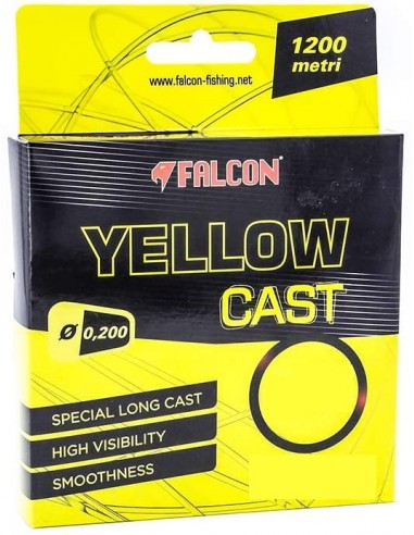 Nylon Falcon Yellow Cast 1200MT