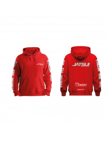 JATSUI RED SWEATSHIRT COTTON