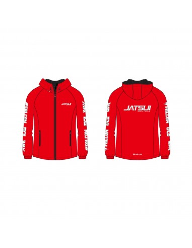 JATSUI GIACCA RED WINDBREAKER