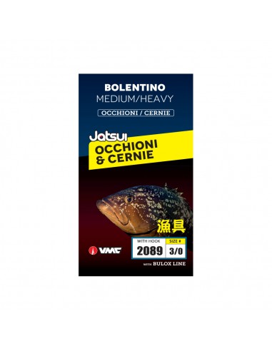 JATSUI LENZA BOLENTINO MED/HEAVY SPEC. OCCHIONI/CERNIE
