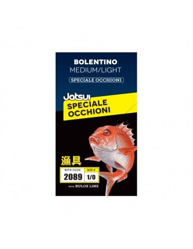 JATSUI LENZA BOLENTINO MED/LIGHT SPEC. OCCHIONI