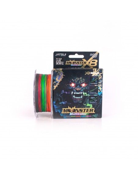 JATSUI MOONSTER BRAID MULTICOLOR 300MT