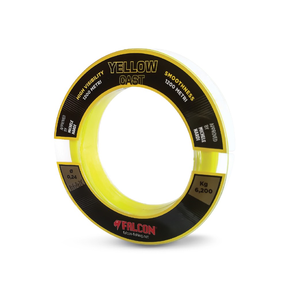 Nylon Falcon Yellow Cast 300MT