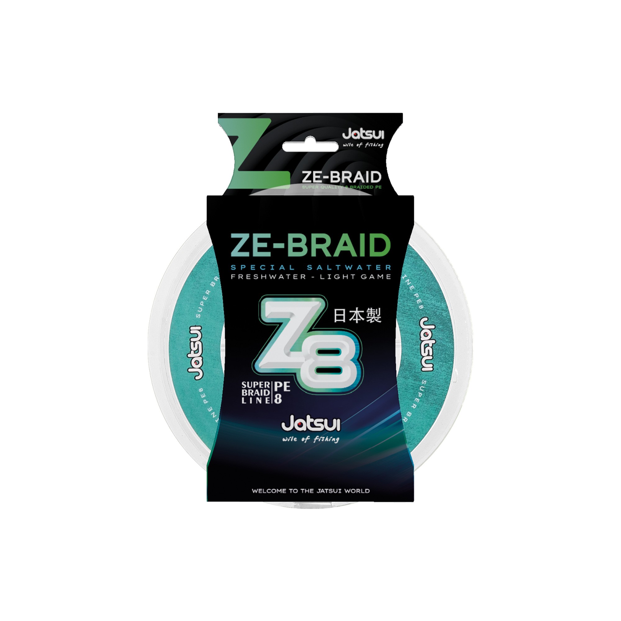 JATSUI ZE-BRAID Z8 150MT GREEN